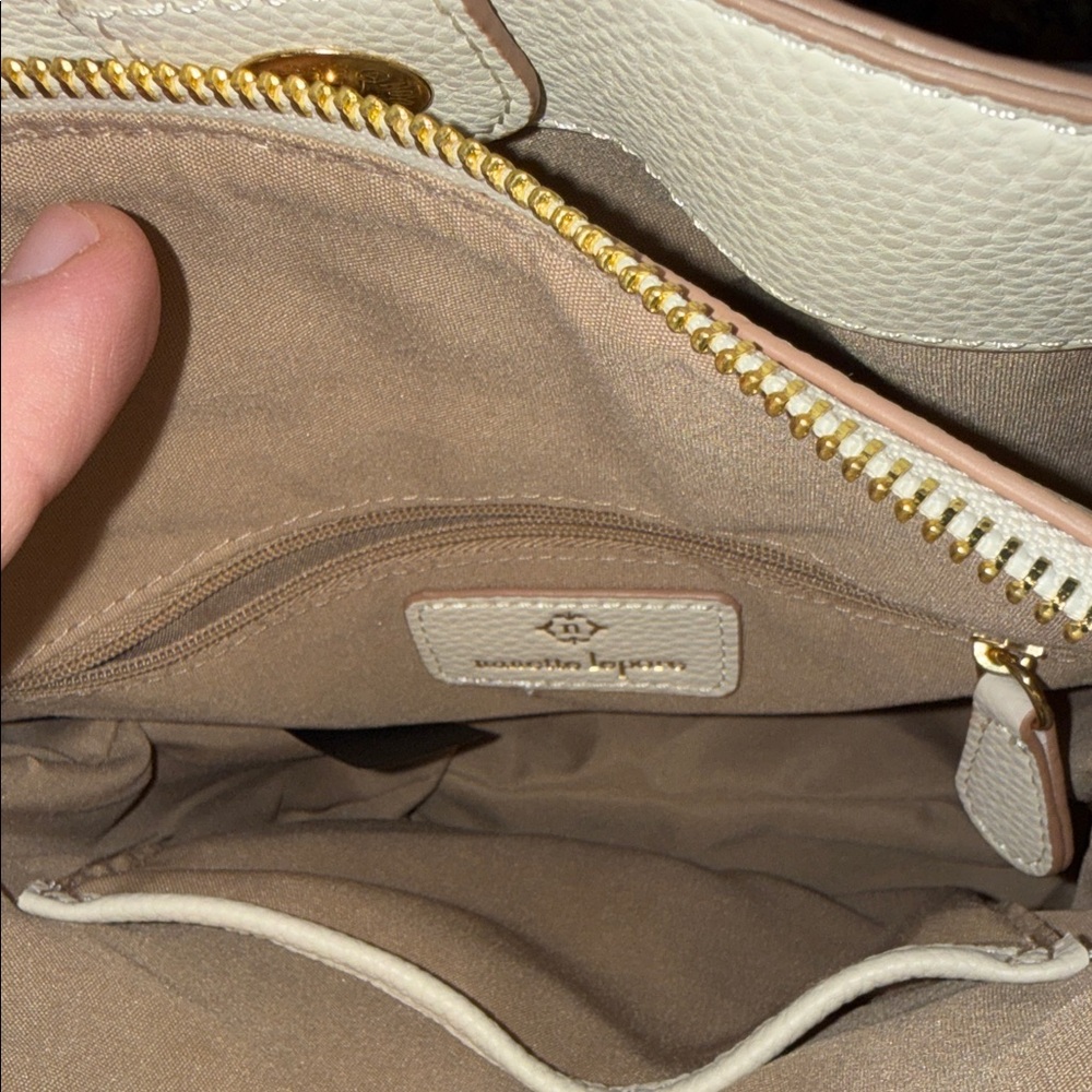 Nanette Lepore Pink and Cream Crossbody Bag - Picture 6 of 6